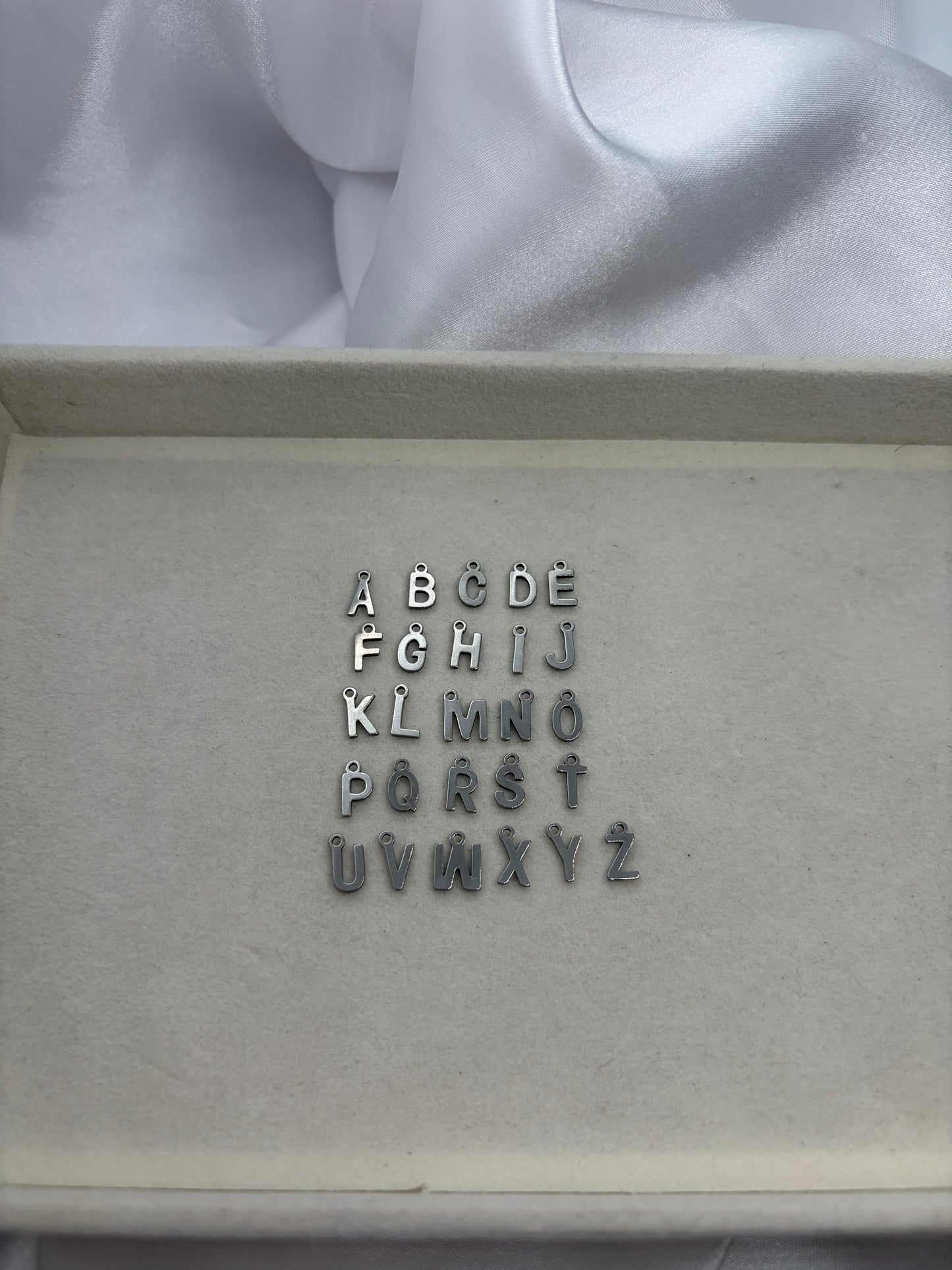 Bracelet personnalisable lettre