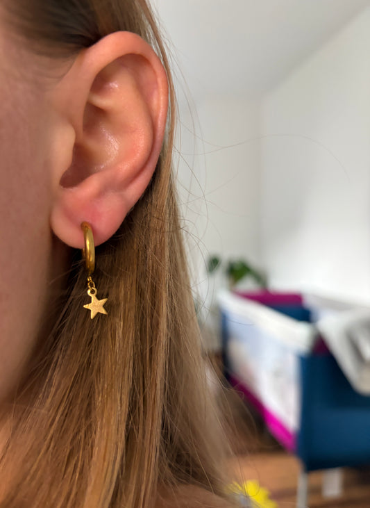 Boucle d'oreille Céleste