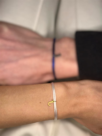 Bracelet personnalisable lettre