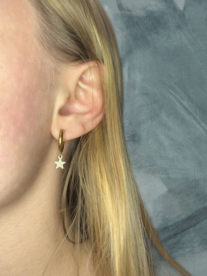 Boucle d'oreille Céleste