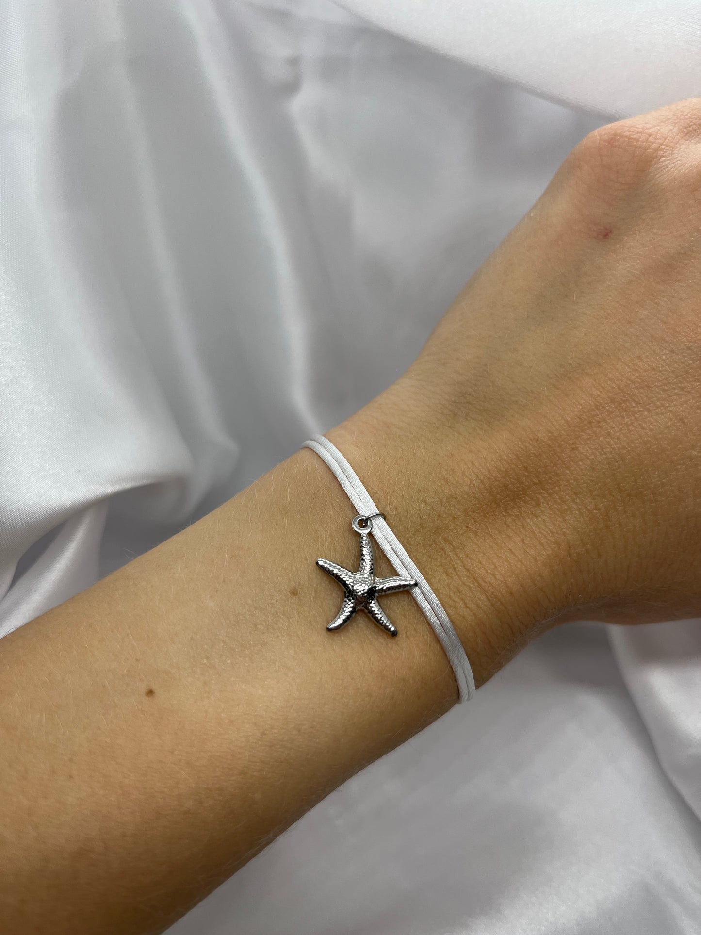 Bracelet satin étoile de mer