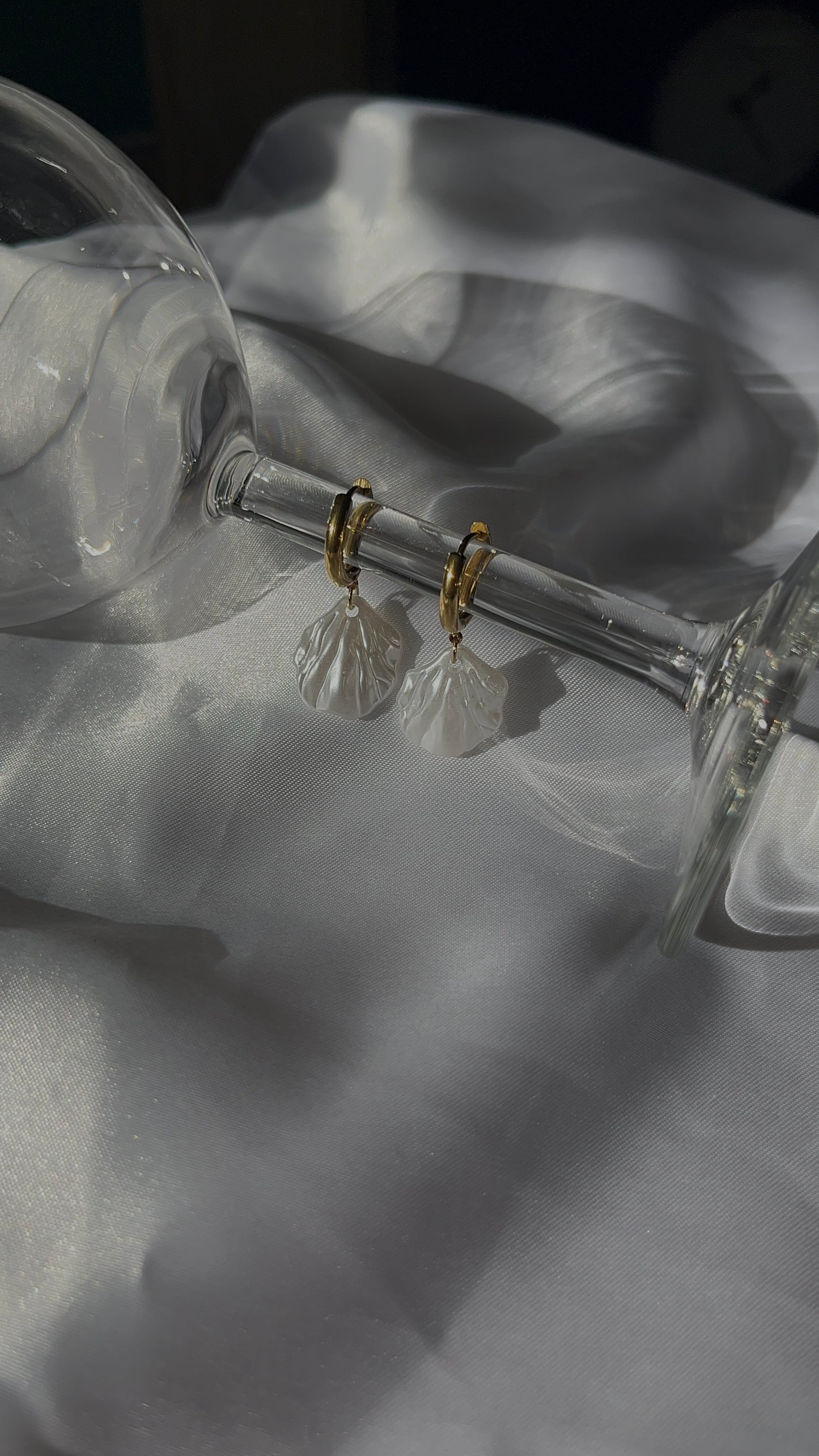 Boucle d’oreille Luna