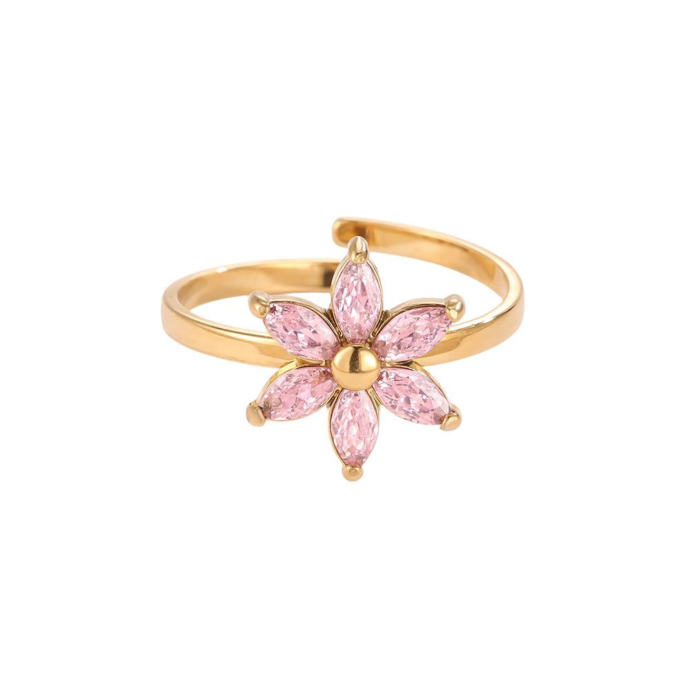 Bague rose
