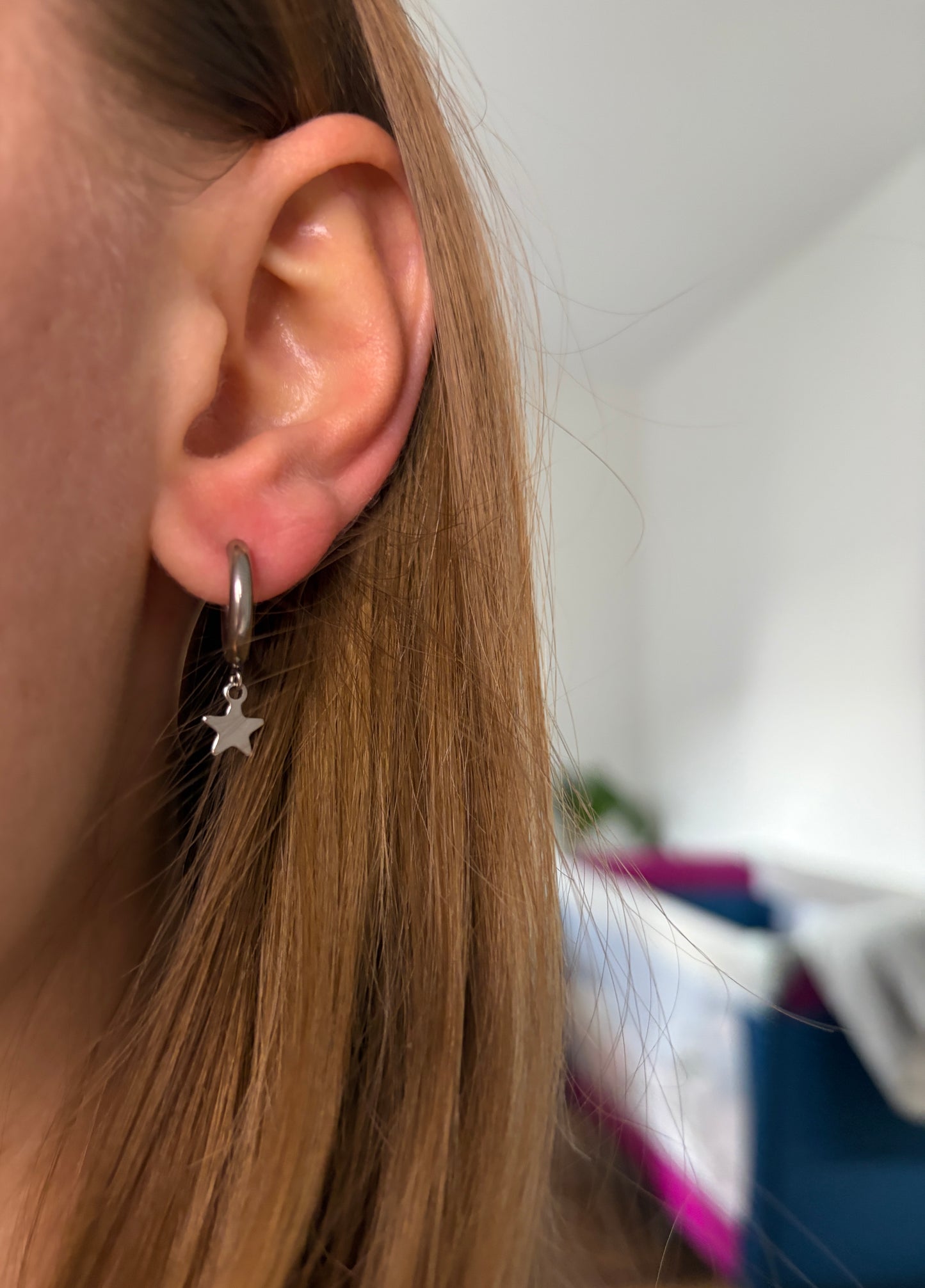 Boucle d'oreille Céleste
